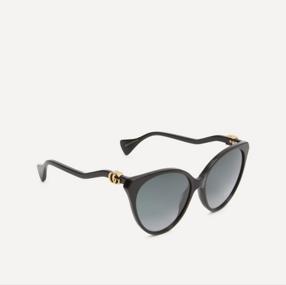 New 💯 Original Gucci Grey Cat Eye Ladies Sunglasses GG1011S 001